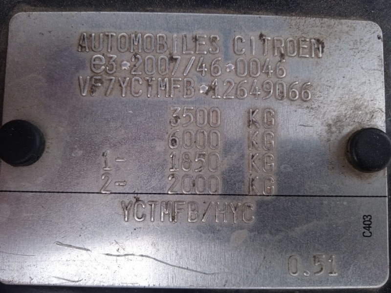 citroën jumper ii furgoneta del año 2014