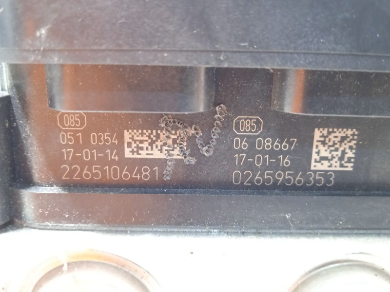 Recambio de abs para citroën c4 picasso feel referencia OEM IAM 9812786180 2265106481 269840