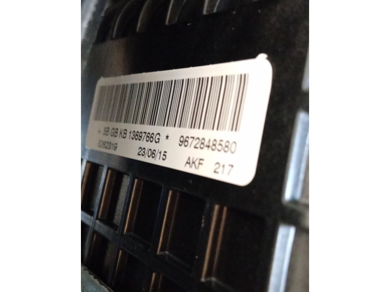 Recambio de kit airbag para peugeot 208 i (ca_, cc_) 1.0 referencia OEM IAM 16077378ZD 9672848580 96728484ZD