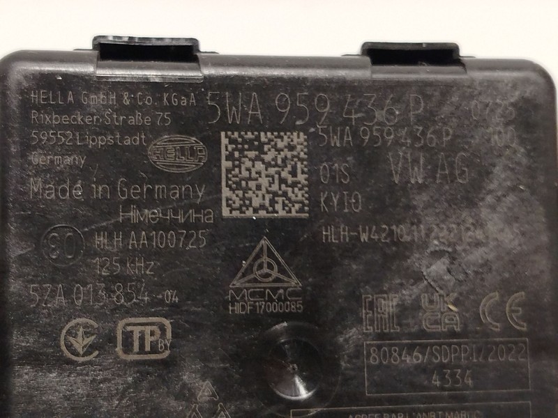 Recambio de modulo electronico para audi a3 sportback (8ya, 8yf) 30 tfsi mild hybrid referencia OEM IAM 5WA959436P  