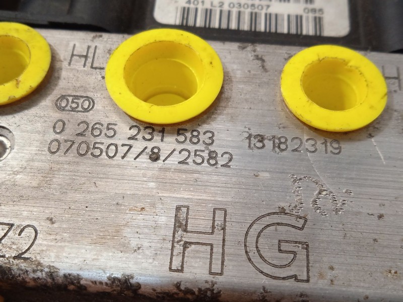 Recambio de abs para opel meriva a monospace (x03) 1.7 cdti (e75) referencia OEM IAM 13182319 0265800443 0265231583