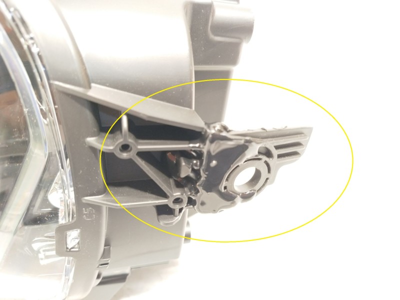 Recambio de faro izquierdo para citroën c3 1.6 blue-hdi fap referencia OEM IAM 9836267180  90203172