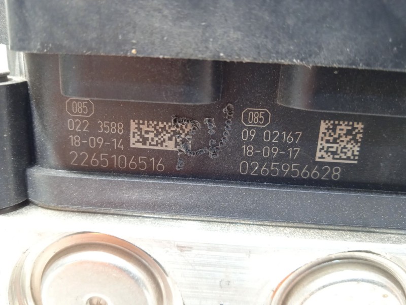 Recambio de abs para dacia duster ii prestige referencia OEM IAM 476602738R 0265956628 269727