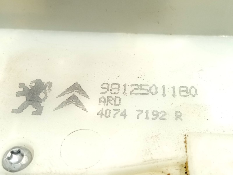 Recambio de cerradura puerta trasera derecha para peugeot 208 i (ca_, cc_) 1.0 referencia OEM IAM 9812501180  