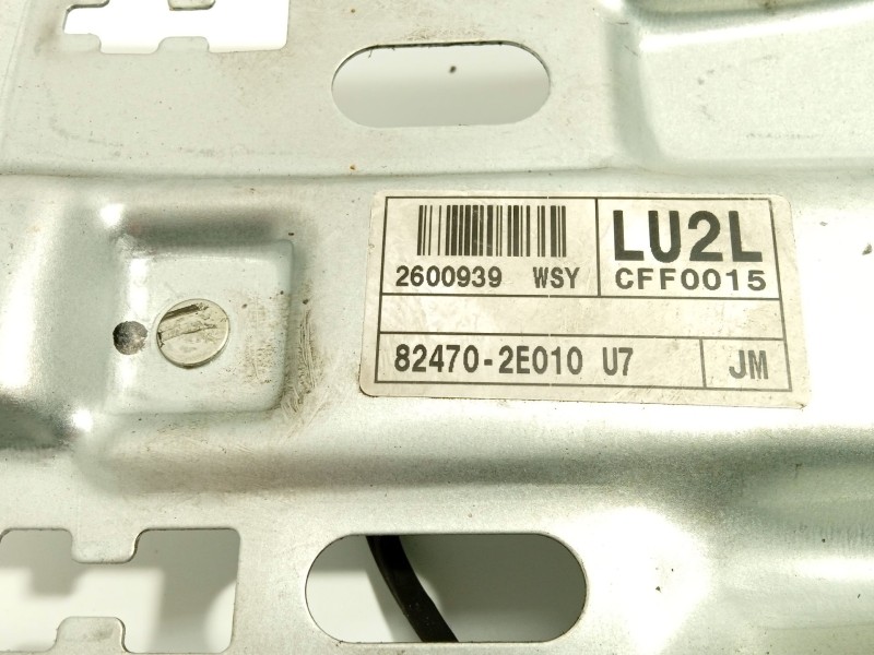 Recambio de elevalunas delantero izquierdo para hyundai tucson (jm) 2.0 crdi referencia OEM IAM 824052E000 824702E010U7 