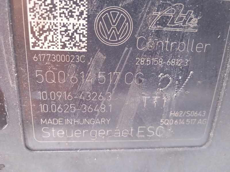 Recambio de abs para volkswagen golf vii lim. (bq1) sport referencia OEM IAM 5Q0614517CG 28515868123 10022009984