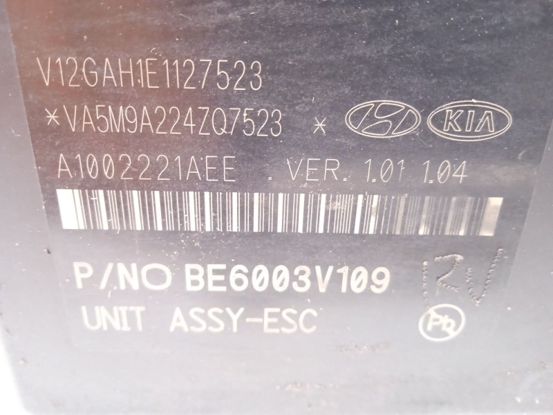 Recambio de abs para kia stonic (ybcuv) drive referencia OEM IAM 58920H8260 BE6003V109 BH6013V105
