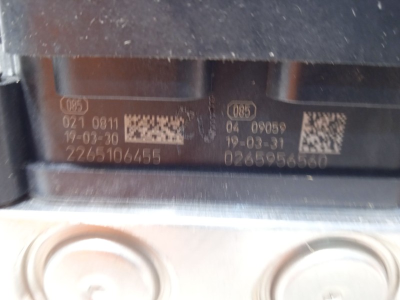 Recambio de abs para dacia sandero stepway referencia OEM IAM 476603249R 0265956560 269707