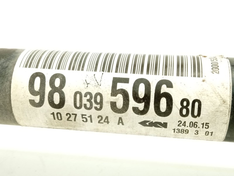 Recambio de transmision delantera derecha para peugeot 208 i (ca_, cc_) 1.0 referencia OEM IAM 9803959680  