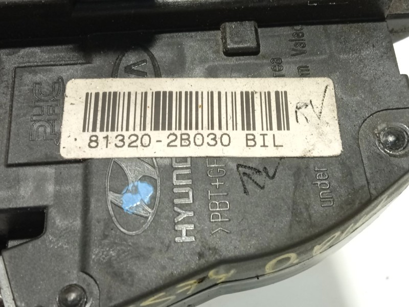 Recambio de cerradura puerta delantera derecha para hyundai santa fé ii (cm) 2.2 crdi referencia OEM IAM 813202B030  