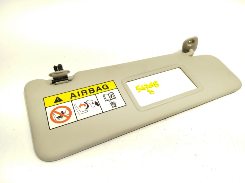 Recambio de parasol derecho para dacia sandero ii 1.5 blue dci 95 (b8jl) referencia OEM IAM 964019553R  