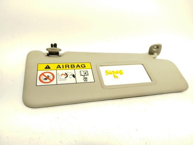 Recambio de parasol derecho para dacia sandero ii 1.5 blue dci 95 (b8jl) referencia OEM IAM 964019553R  