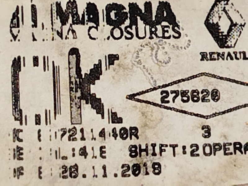 Recambio de elevalunas delantero izquierdo para dacia sandero ii 1.5 blue dci 95 (b8jl) referencia OEM IAM 807211440R  