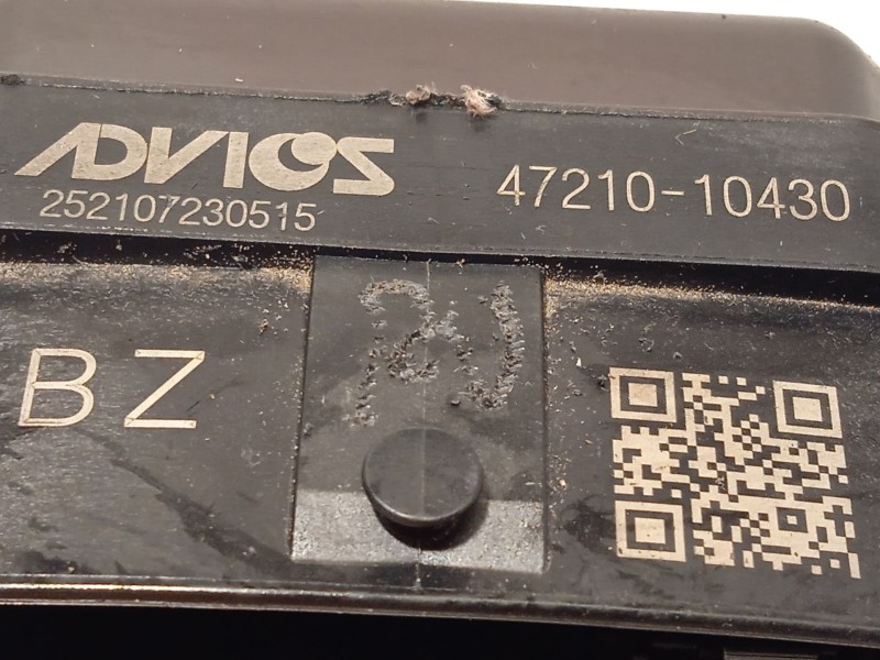 Recambio de abs para toyota c-hr (_x1_) 1.8 hybrid (zyx10_, zyx11_) referencia OEM IAM 4721010430  