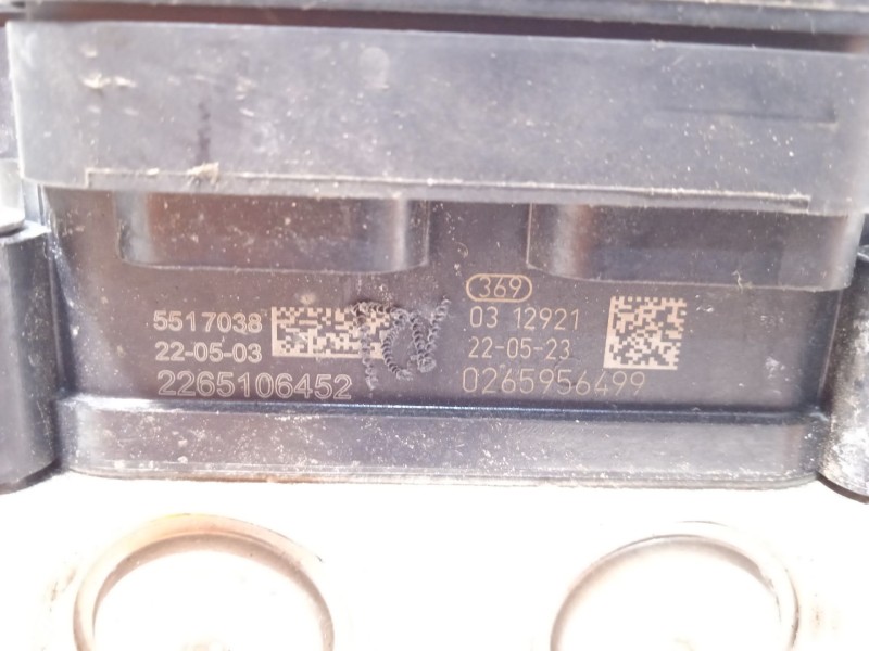 Recambio de abs para mg mg zs suv (azs1) 1.0 t-gdi referencia OEM IAM 11037575 0265956499 970013