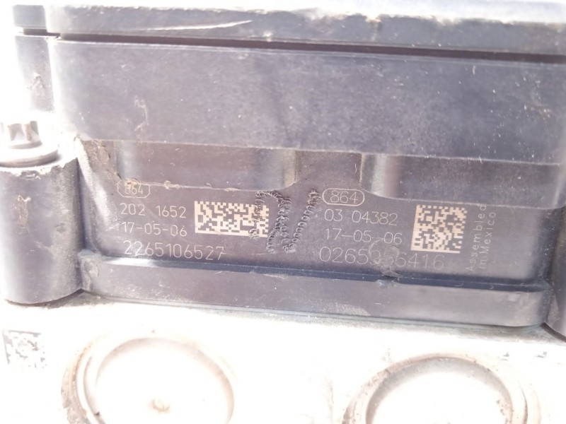 Recambio de abs para citroën berlingo multispace (b9) 1.6 bluehdi 100 referencia OEM IAM 9811148380 0265956416 269754