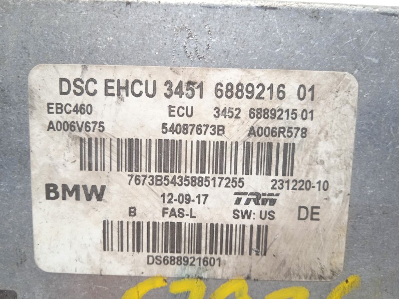 Recambio de abs para bmw 6 gran turismo (g32) 630 d referencia OEM IAM  34526889215 54087673B