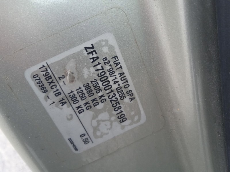 fiat ulysse (179_) del año 2005