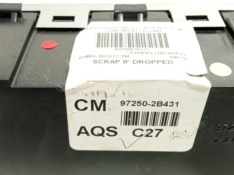 Recambio de mando climatizador para hyundai santa fé ii (cm) 2.2 crdi referencia OEM IAM 972502B431  