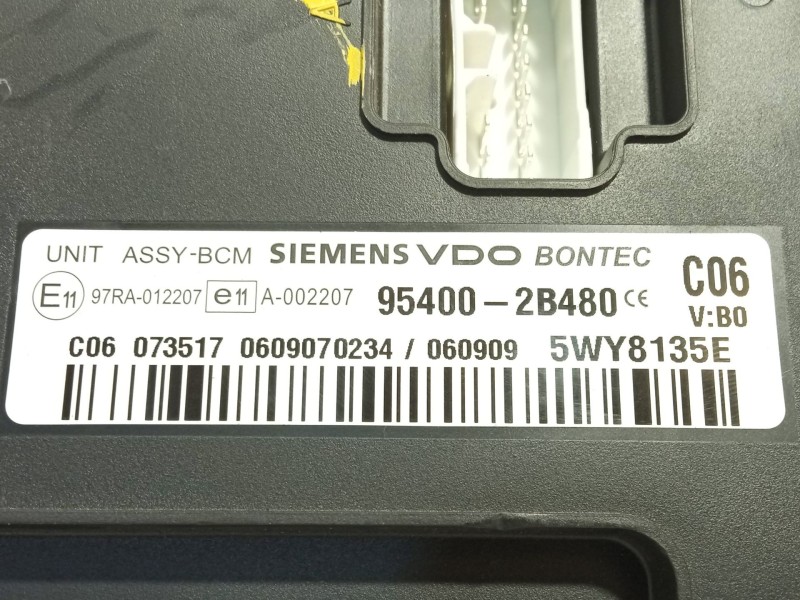 Recambio de modulo electronico para hyundai santa fé ii (cm) 2.2 crdi referencia OEM IAM 954002B480  5WY8135E
