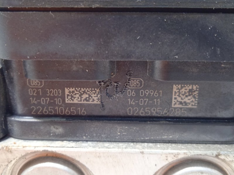 Recambio de abs para renault kangoo profesional referencia OEM IAM 476601348R 22655106516 269634