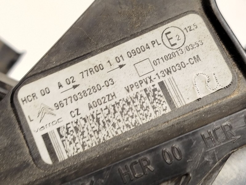 Recambio de faro izquierdo para citroën ds3 (sa_) 1.6 hdi 90 referencia OEM IAM 9677038280  