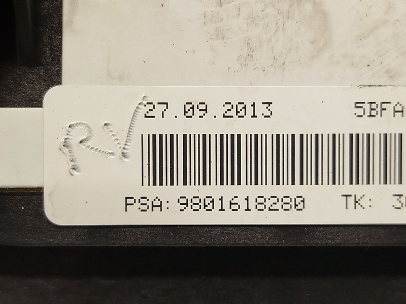 Recambio de airbag delantero derecho para citroën ds3 (sa_) 1.6 hdi 90 referencia OEM IAM 9801618280  
