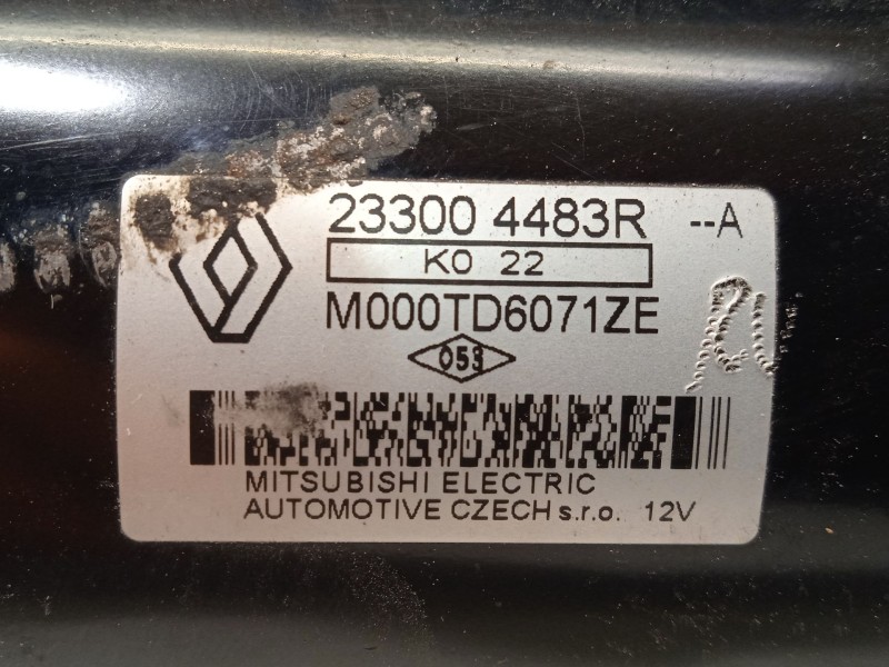 Recambio de motor arranque para nissan qashqai ii (j11, j11_) 1.5 dci referencia OEM IAM 233004483R  M000TD6071ZE