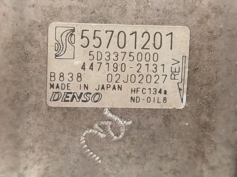 Recambio de compresor aire acondicionado para suzuki sx4 (ey, gy) 1.9 ddis 4x4 (rw 419d) referencia OEM IAM 55701201  4471902131