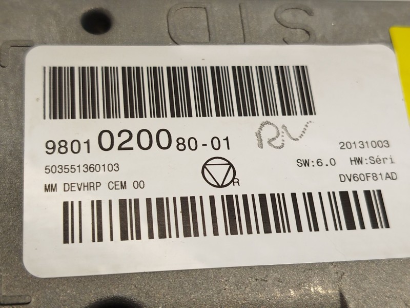 Recambio de pantalla multifuncion para citroën ds3 (sa_) 1.6 hdi 90 referencia OEM IAM 9801020080  503551360103