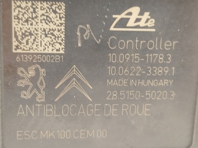 Recambio de abs para citroën ds3 (sa_) 1.6 hdi 90 referencia OEM IAM 9806891780 28515050203 10022002574