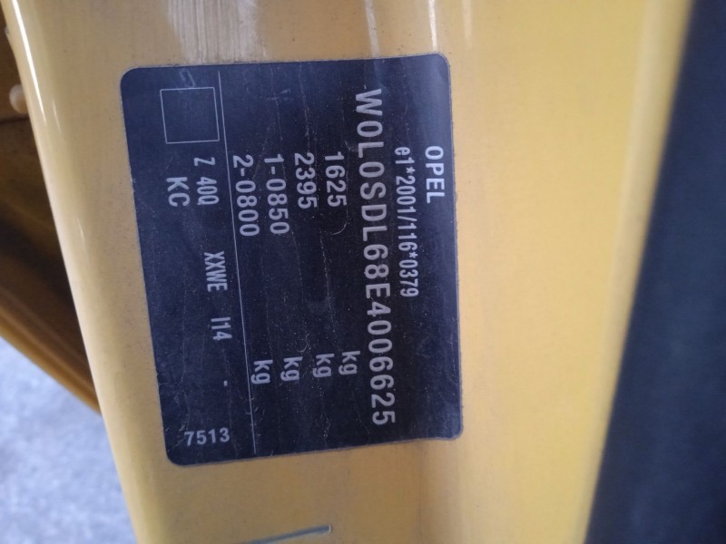 opel corsa d (s07) del año 2013