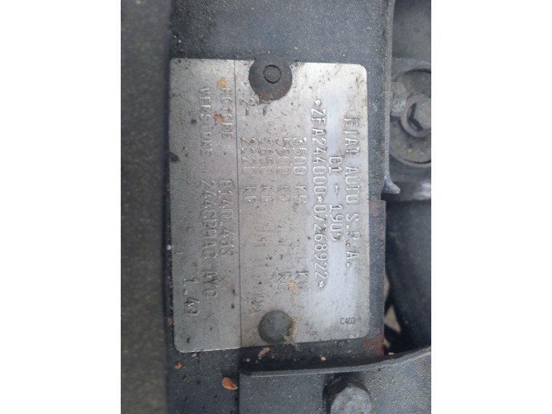 fiat ducato furgoneta (244_) del año 2003