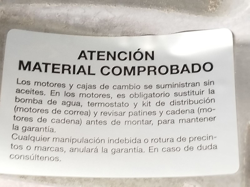 Recambio de caja cambios para volkswagen polo 1.0 tsi referencia OEM IAM SJD 0DF300045C 