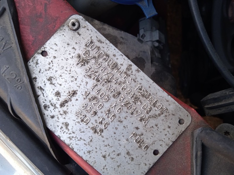 peugeot 206 hatchback (2a/c) del año 2003