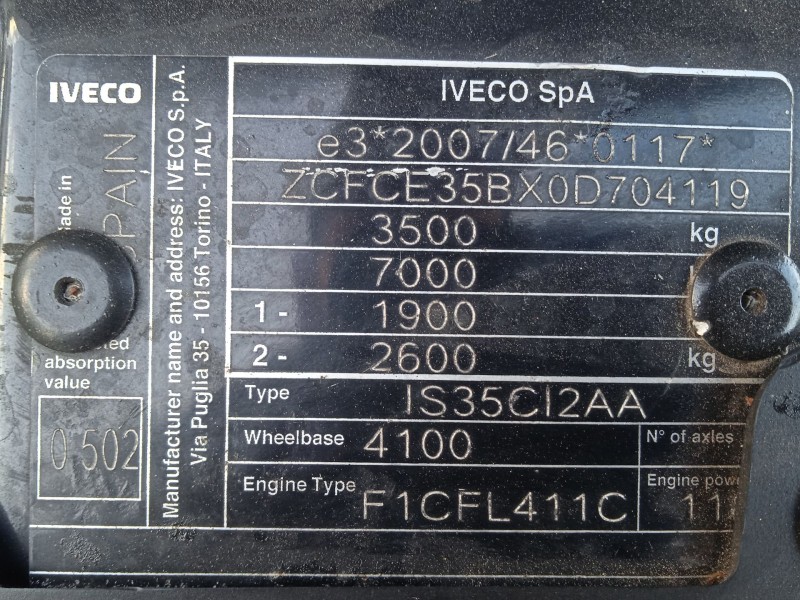 iveco daily vi furgoneta del año 2022