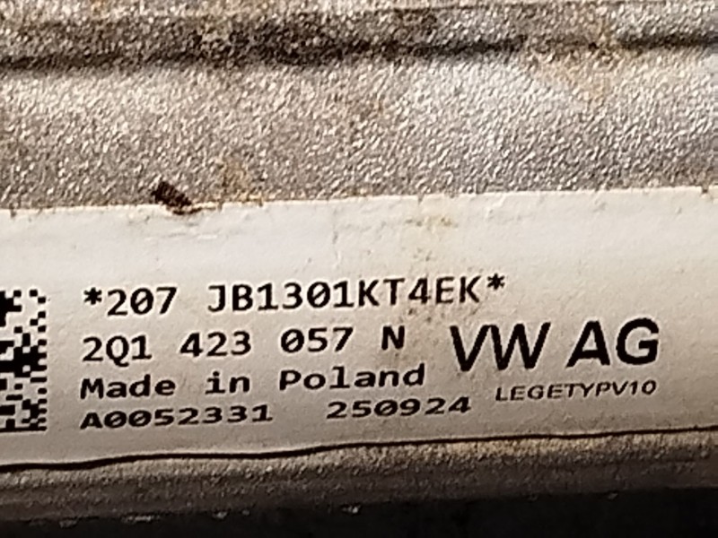 Recambio de cremallera direccion para seat ibiza v (kj1, kjg) 1.0 tsi referencia OEM IAM 2Q1423057N  