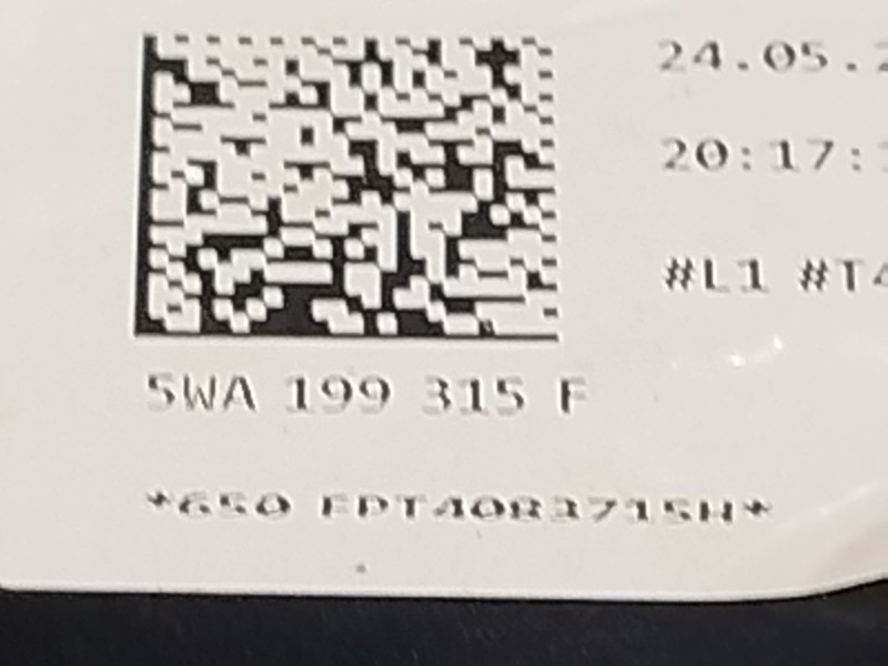 Recambio de puente delantero para seat leon (kl1, klg) 1.0 tsi referencia OEM IAM 5WA199315F  