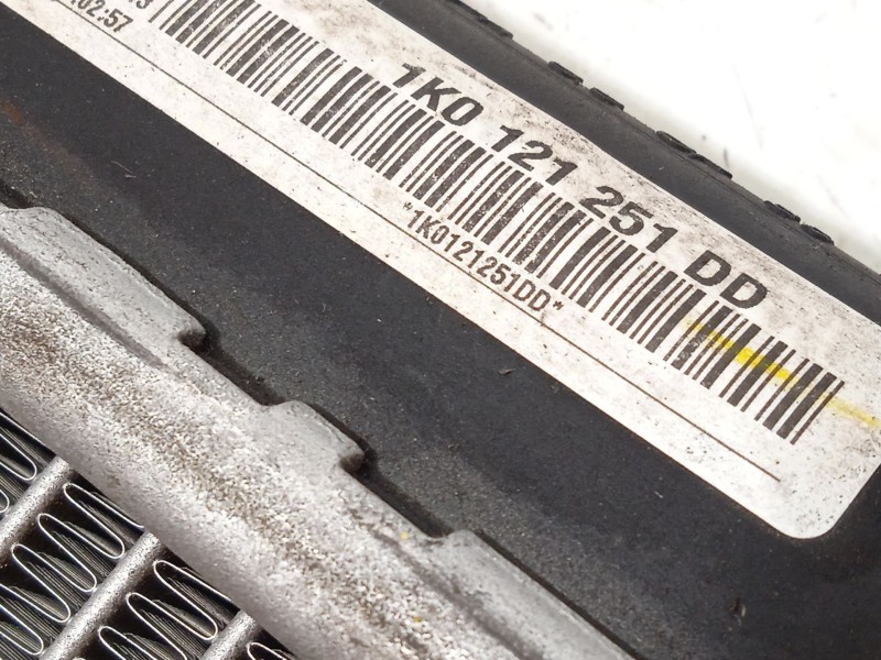 Recambio de radiador agua para seat altea xl (5p5, 5p8) 1.6 tdi referencia OEM IAM 1K0121251DD  