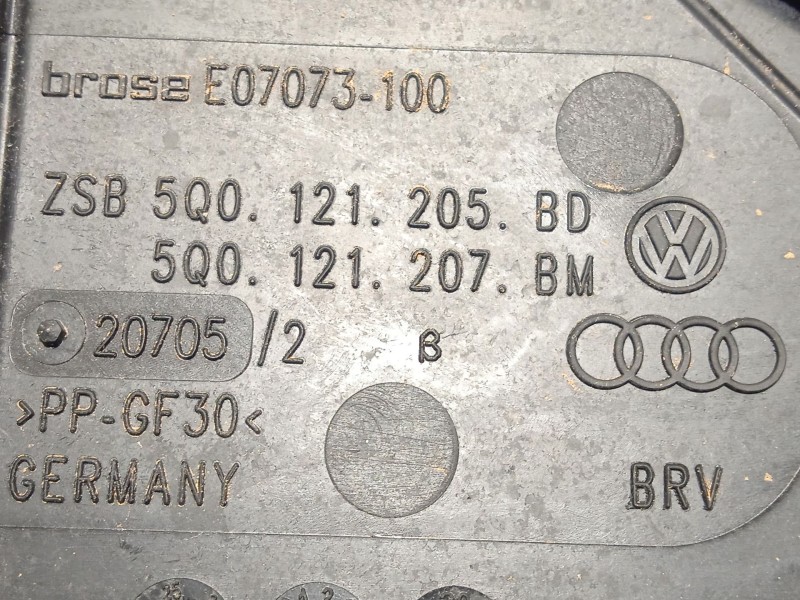 Recambio de electroventilador para seat leon (kl1, klg) 1.0 tsi referencia OEM IAM 5Q0121205BD 5Q0121207BM 5WA121203F