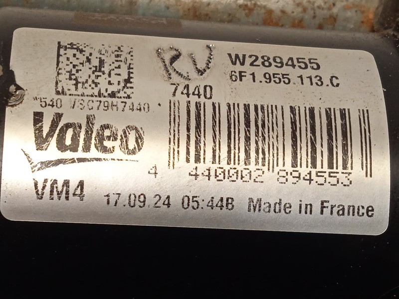 Recambio de motor limpia delantero para seat ibiza v (kj1, kjg) 1.0 tsi referencia OEM IAM 6F1955113C  W289455