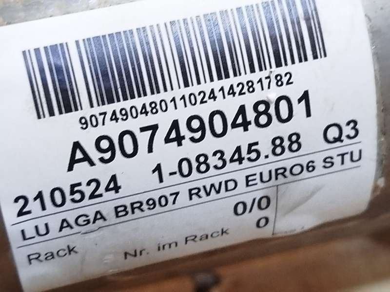 Recambio de tubo escape completo para mercedes-benz sprinter 4-t furgoneta (b907, b910) 419 cdi rwd (907.643, 907.645, 907.647) 9