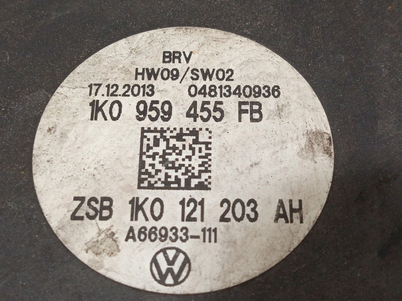 Recambio de electroventilador para seat altea xl (5p5, 5p8) 1.6 tdi referencia OEM IAM 1K0959455FB 1K0121203AH 1K0121205AC