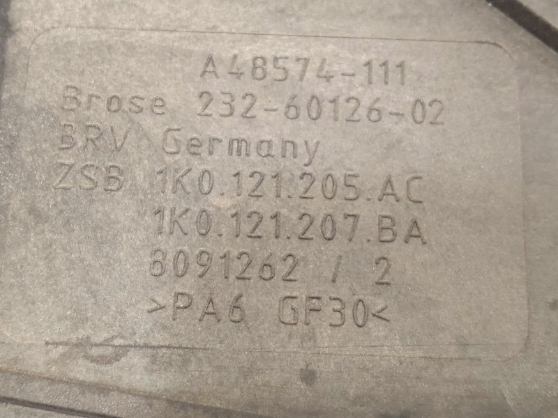 Recambio de electroventilador para seat altea xl (5p5, 5p8) 1.6 tdi referencia OEM IAM 1K0959455FB 1K0121203AH 1K0121205AC