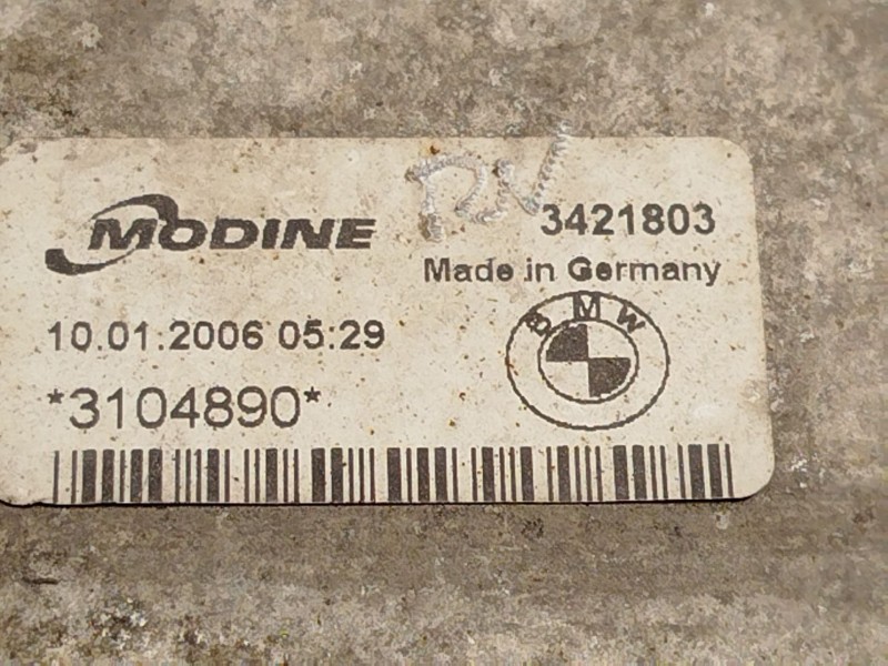 Recambio de intercooler para bmw x3 (e83) 3.0 d referencia OEM IAM 3421803 17513421803 