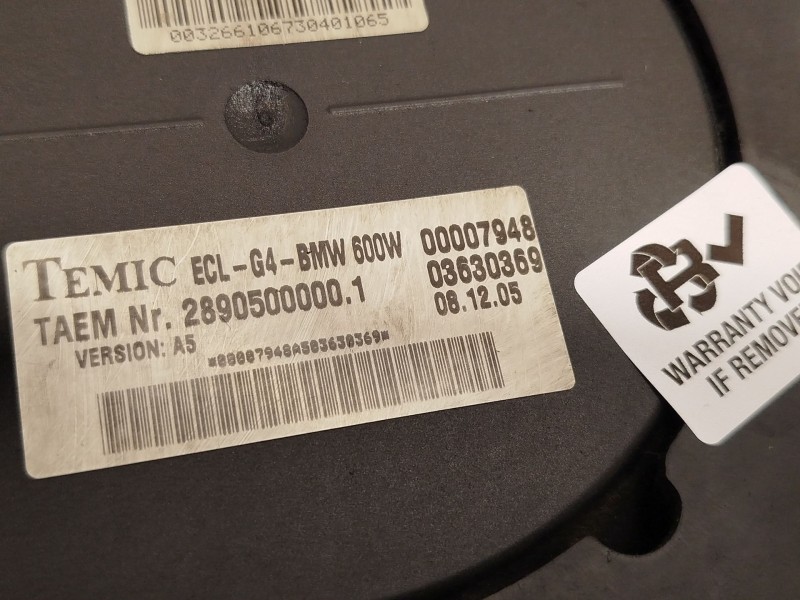 Recambio de electroventilador para bmw x3 (e83) 3.0 d referencia OEM IAM 67326946638  