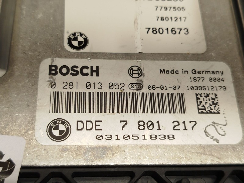 Recambio de centralita motor uce para bmw x3 (e83) 3.0 d referencia OEM IAM 7801217  0281013052