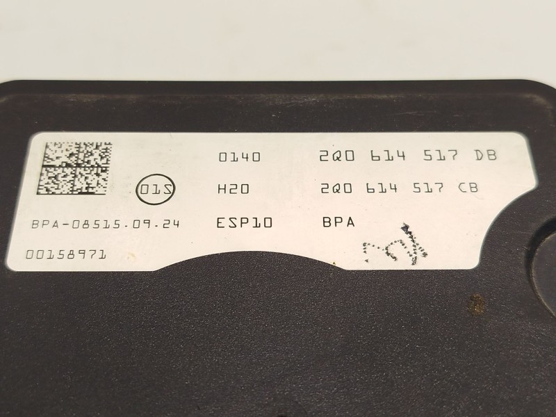 Recambio de abs para seat ibiza v (kj1, kjg) 1.0 tsi referencia OEM IAM 2Q0614517DB 0265957271 0265311003