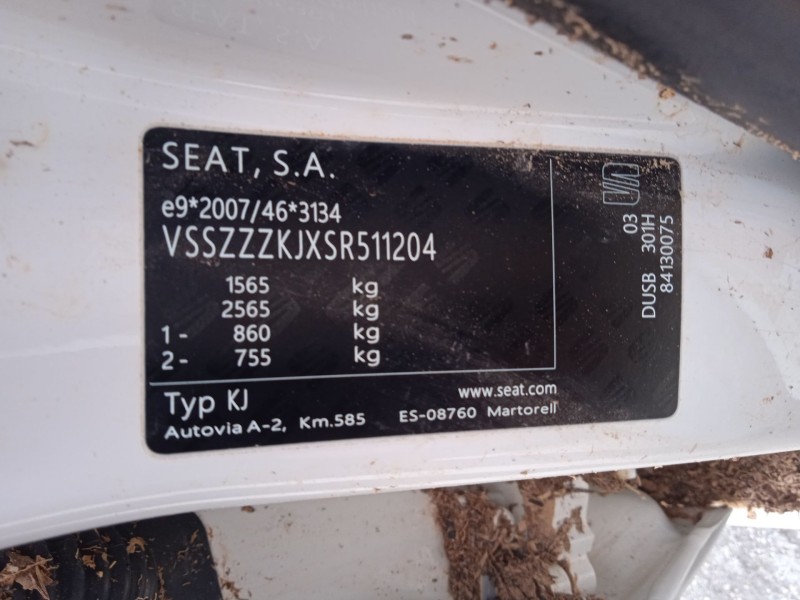 seat ibiza v (kj1, kjg) del año 2024