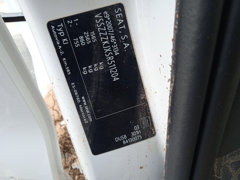 seat ibiza v (kj1, kjg) del año 2024